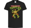 Детская футболка Ninja turtles Raphael Черный фото
