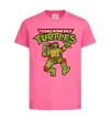 Детская футболка Ninja turtles Raphael Ярко-розовый фото