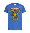 Детская футболка Ninja turtles Raphael Ярко-синий фото