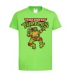 Детская футболка Ninja turtles Raphael Лаймовый фото