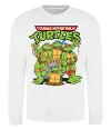 Свитшот Ninja turtles with pizza Белый Свитшот Ninja turtles with pizza Белый фото