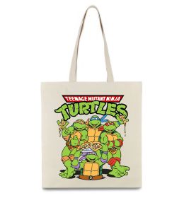 Еко-сумка Ninja turtles with pizza