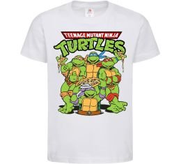 Дитяча футболка Ninja turtles with pizza
