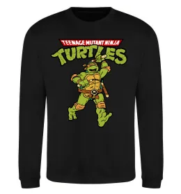 Світшот Ninja Turtles Мікеланджело Чорний фото