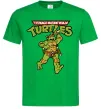 Чоловіча футболка Ninja Turtles Мікеланджело Зелений фото