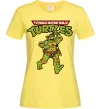 Жіноча футболка Ninja Turtles Мікеланджело Лимонний фото