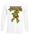 Лонгслив Ninja Turtles Мікеланджело Белый фото
