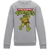 Детский Свитшот Ninja Turtles Мікеланджело Серый меланж фото