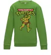 Детский Свитшот Ninja Turtles Мікеланджело Лаймовый фото