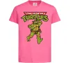 Детская футболка Ninja Turtles Мікеланджело Ярко-розовый фото