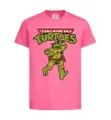 Детская футболка Ninja Turtles Мікеланджело Ярко-розовый фото