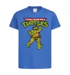 Детская футболка Ninja Turtles Мікеланджело Ярко-синий фото