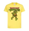 Детская футболка Ninja Turtles Мікеланджело Лимонный фото