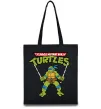Эко-сумка Leonardo Ninja Turtles Черный фото