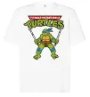 Футболка Оверсайз Leonardo Ninja Turtles Білий фото