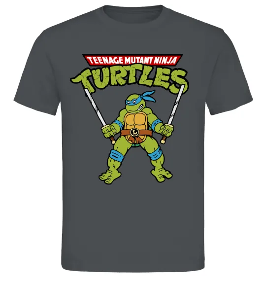 Чоловіча футболка Leonardo Ninja Turtles Графіт фото