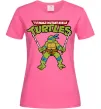 Жіноча футболка Leonardo Ninja Turtles Яскраво-рожевий фото
