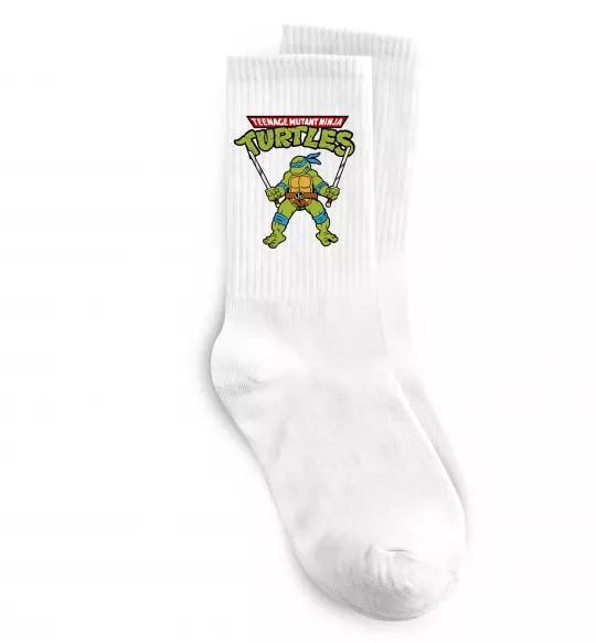 Шкарпетки Leonardo Ninja Turtles Білий фото