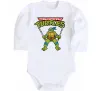 Дитячий бодік Leonardo Ninja Turtles Білий фото