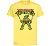 Дитяча футболка Leonardo Ninja Turtles Лимонний фото