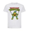 Детская футболка Leonardo Ninja Turtles Белый фото