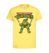 Детская футболка Leonardo Ninja Turtles Лимонный фото