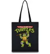 Еко-сумка Ninja turtles Donatello Чорний Еко-сумка Ninja turtles Donatello Чорний фото