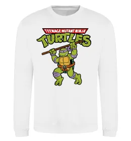 Світшот Ninja turtles Donatello Білий фото