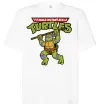 Футболка Оверсайз Ninja turtles Donatello Білий фото