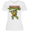 Жіноча футболка Ninja turtles Donatello Білий фото