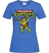 Жіноча футболка Ninja turtles Donatello Яскраво-синій фото