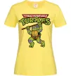 Жіноча футболка Ninja turtles Donatello Лимонний фото