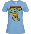 Жіноча футболка Ninja turtles Donatello Блакитний фото