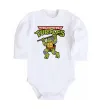Дитячий бодік Ninja turtles Donatello Білий фото