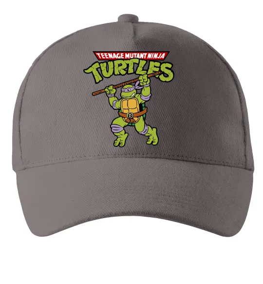 Кепка Ninja turtles Donatello Серый фото
