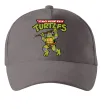 Кепка Ninja turtles Donatello Серый фото