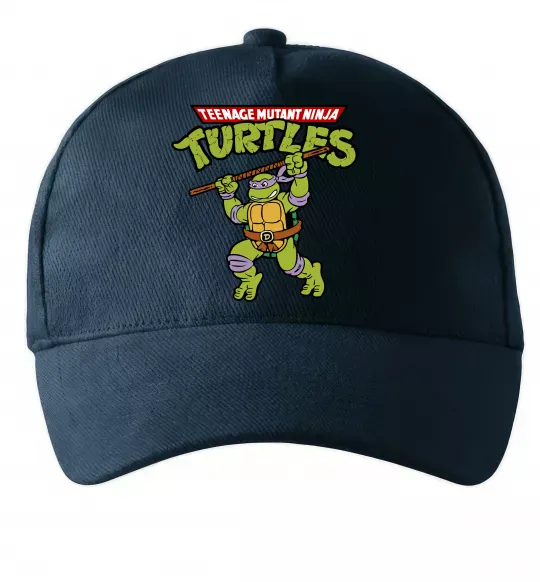 Кепка Ninja turtles Donatello Темно-синий фото
