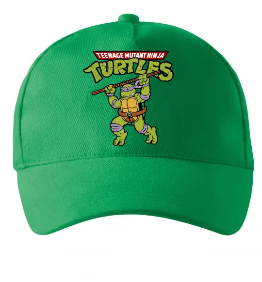 Кепка Ninja turtles Donatello Зеленый фото