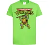 Дитяча футболка Ninja turtles Donatello Лаймовий Дитяча футболка Ninja turtles Donatello Лаймовий фото