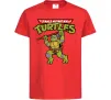 Дитяча футболка Ninja turtles Donatello Червоний Дитяча футболка Ninja turtles Donatello Червоний фото
