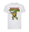 Детская футболка Ninja turtles Donatello Белый фото
