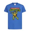 Детская футболка Ninja turtles Donatello Ярко-синий фото