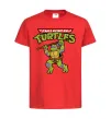 Детская футболка Ninja turtles Donatello Красный фото