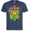 Чоловіча футболка Рафаель Черепашки ніндзя Темно-синій Чоловіча футболка Рафаель Черепашки ніндзя Темно-синій фото