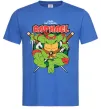 Чоловіча футболка Рафаель Черепашки ніндзя Яскраво-синій Чоловіча футболка Рафаель Черепашки ніндзя Яскраво-синій фото