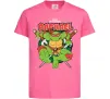 Дитяча футболка Рафаель Черепашки ніндзя Яскраво-рожевий фото
