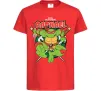 Дитяча футболка Рафаель Черепашки ніндзя Червоний фото