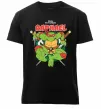 Чоловіча преміум футболка Рафаель Черепашки ніндзя Чорний фото