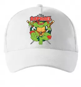Кепка Рафаель Черепашки ніндзя Білий фото