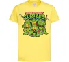 Дитяча футболка Teenage mutant ninja turtles Лимонний Дитяча футболка Teenage mutant ninja turtles Лимонний фото